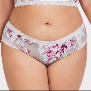 Floral Lace Cheekster Panty